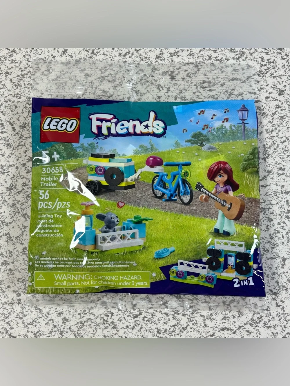 LEGO 30658 Friends Mobile Music Trailer Polybag Set Kit New